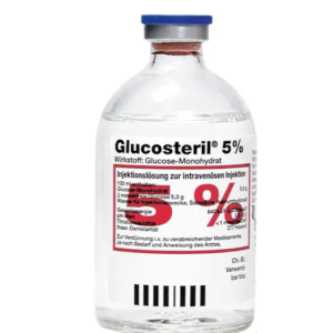 GLUCOSTERIL 5% Glasflasche Infusionslösung